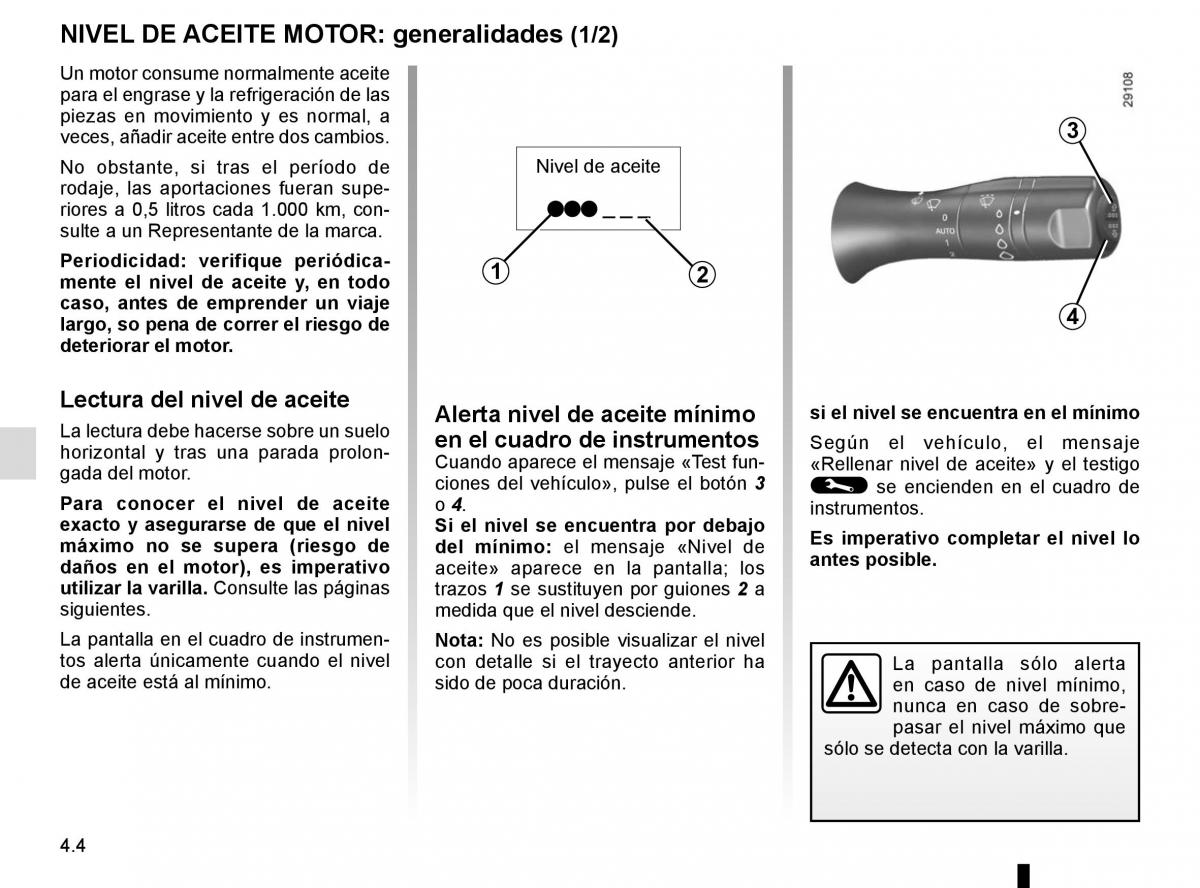 Renault Fluence manual del propietario / page 162