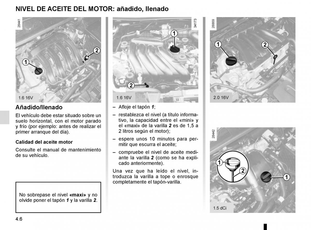 Renault Fluence manual del propietario / page 164