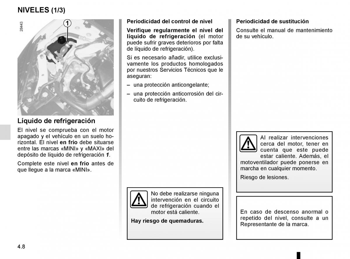 Renault Fluence manual del propietario / page 166