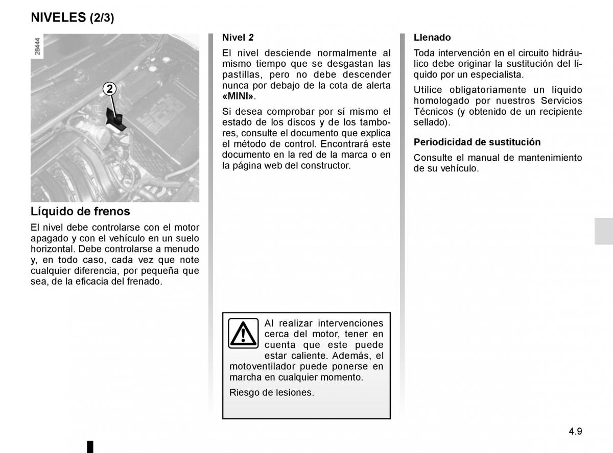 Renault Fluence manual del propietario / page 167