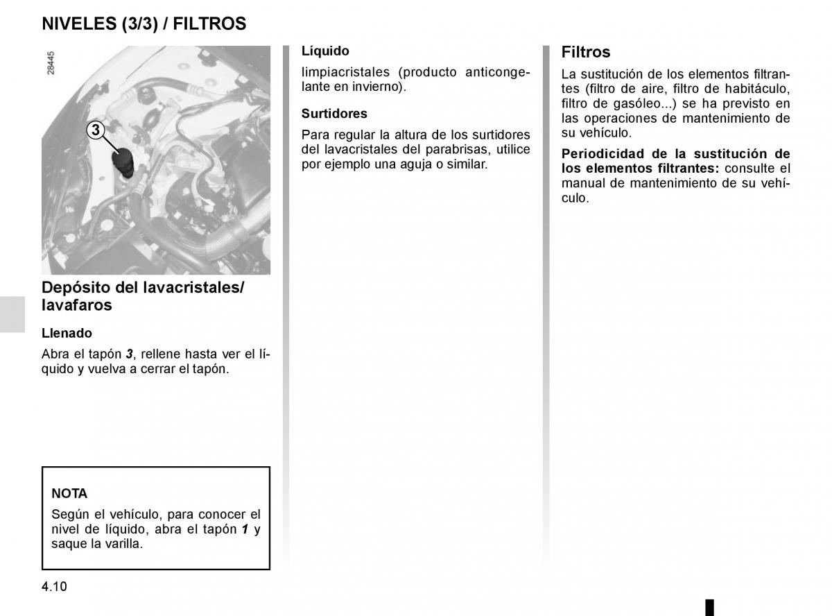 Renault Fluence manual del propietario / page 168