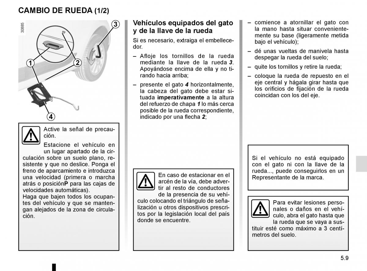 Renault Fluence manual del propietario / page 185