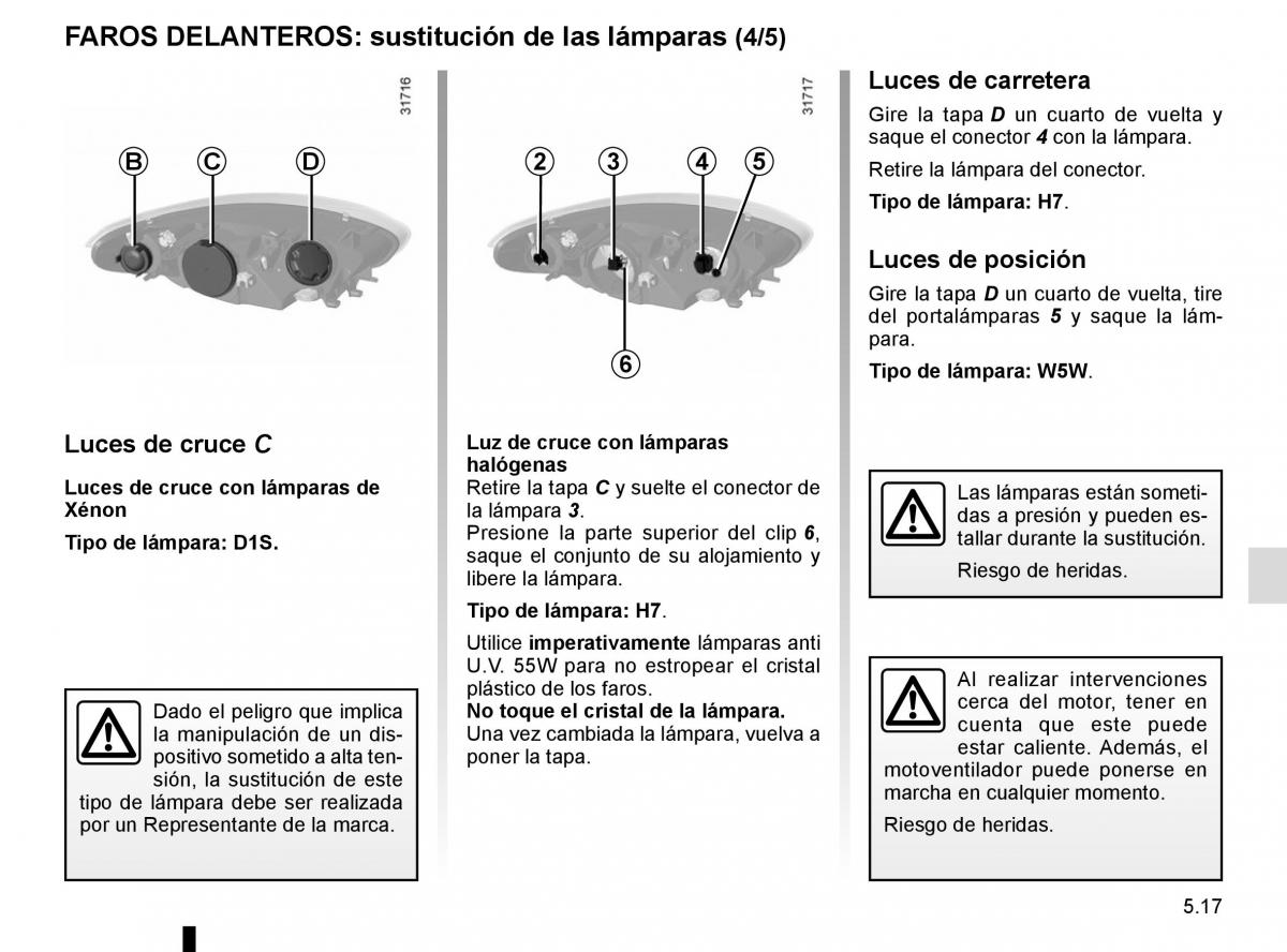 Renault Fluence manual del propietario / page 193