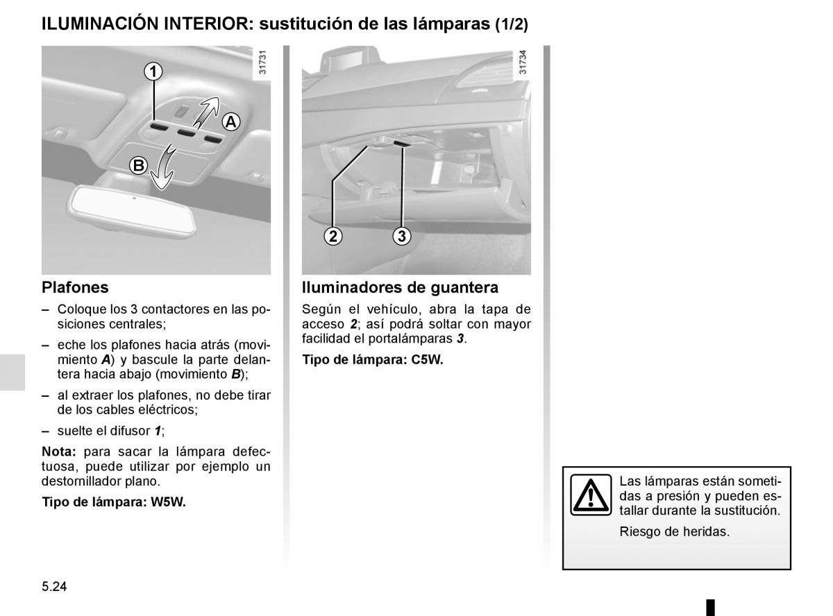 Renault Fluence manual del propietario / page 200