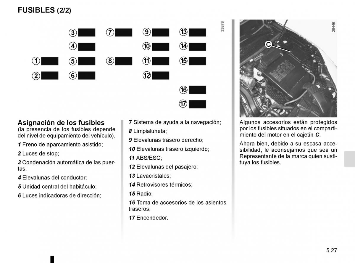 Renault Fluence manual del propietario / page 203