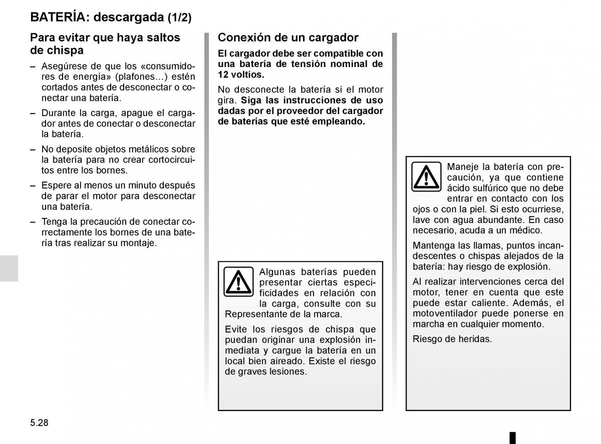 Renault Fluence manual del propietario / page 204