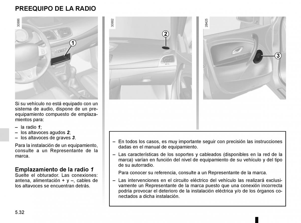 Renault Fluence manual del propietario / page 208