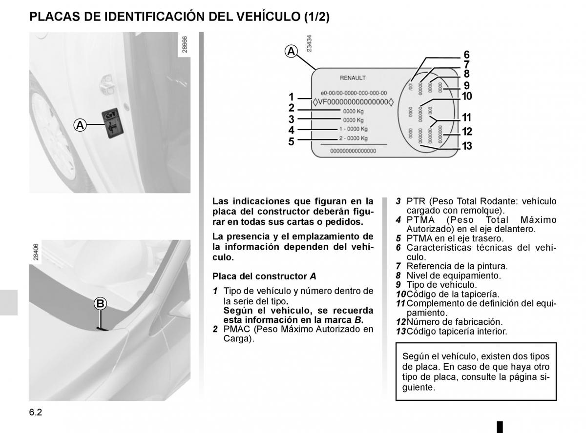 Renault Fluence manual del propietario / page 222