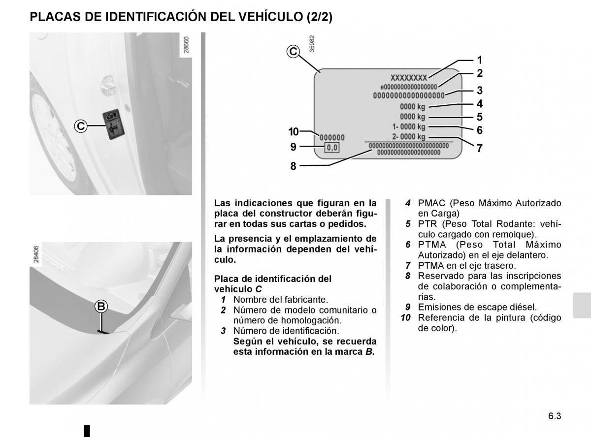 Renault Fluence manual del propietario / page 223