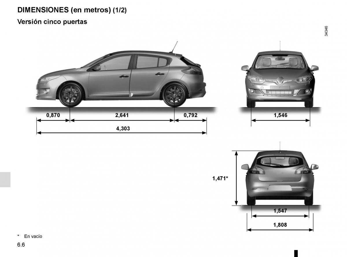 Renault Fluence manual del propietario / page 226