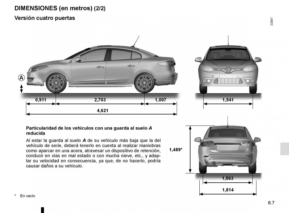 Renault Fluence manual del propietario / page 227