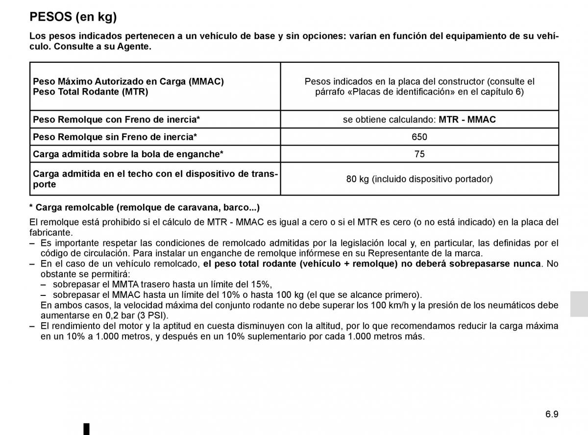 Renault Fluence manual del propietario / page 229