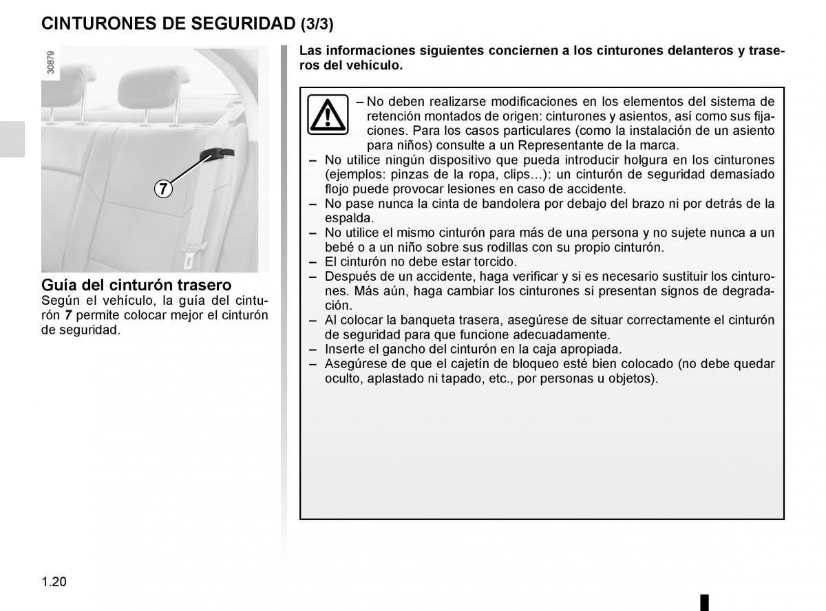 Renault Fluence manual del propietario / page 26