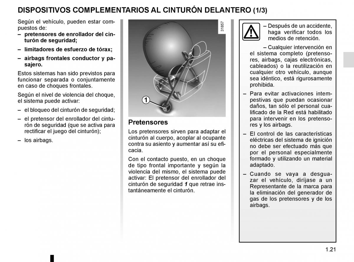 Renault Fluence manual del propietario / page 27