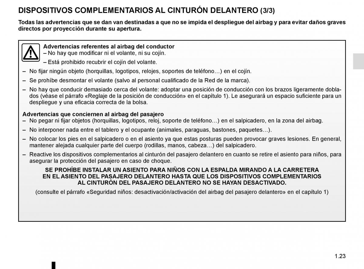 Renault Fluence manual del propietario / page 29