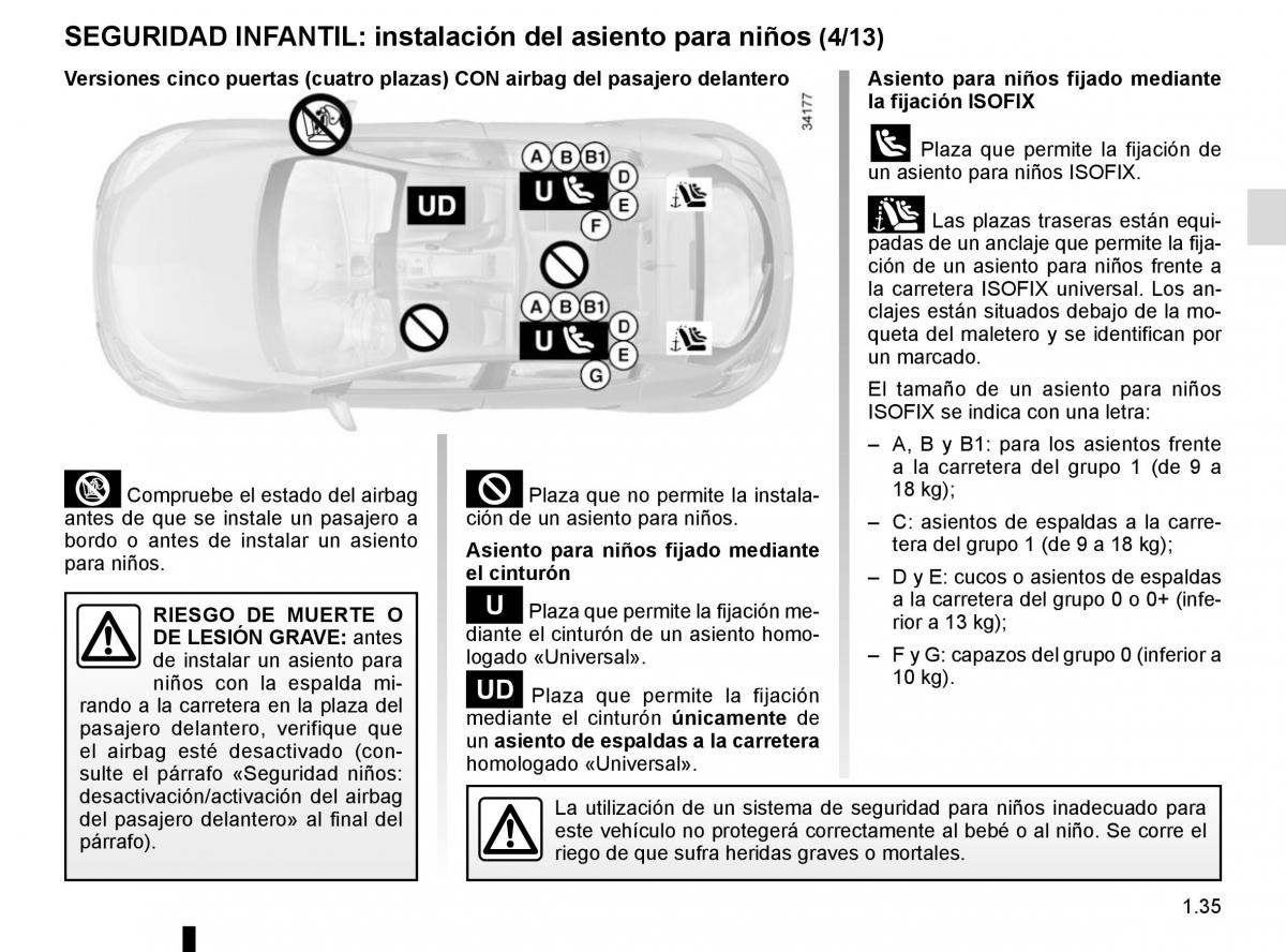 Renault Fluence manual del propietario / page 41