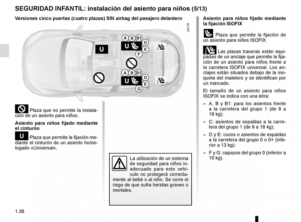 Renault Fluence manual del propietario / page 42