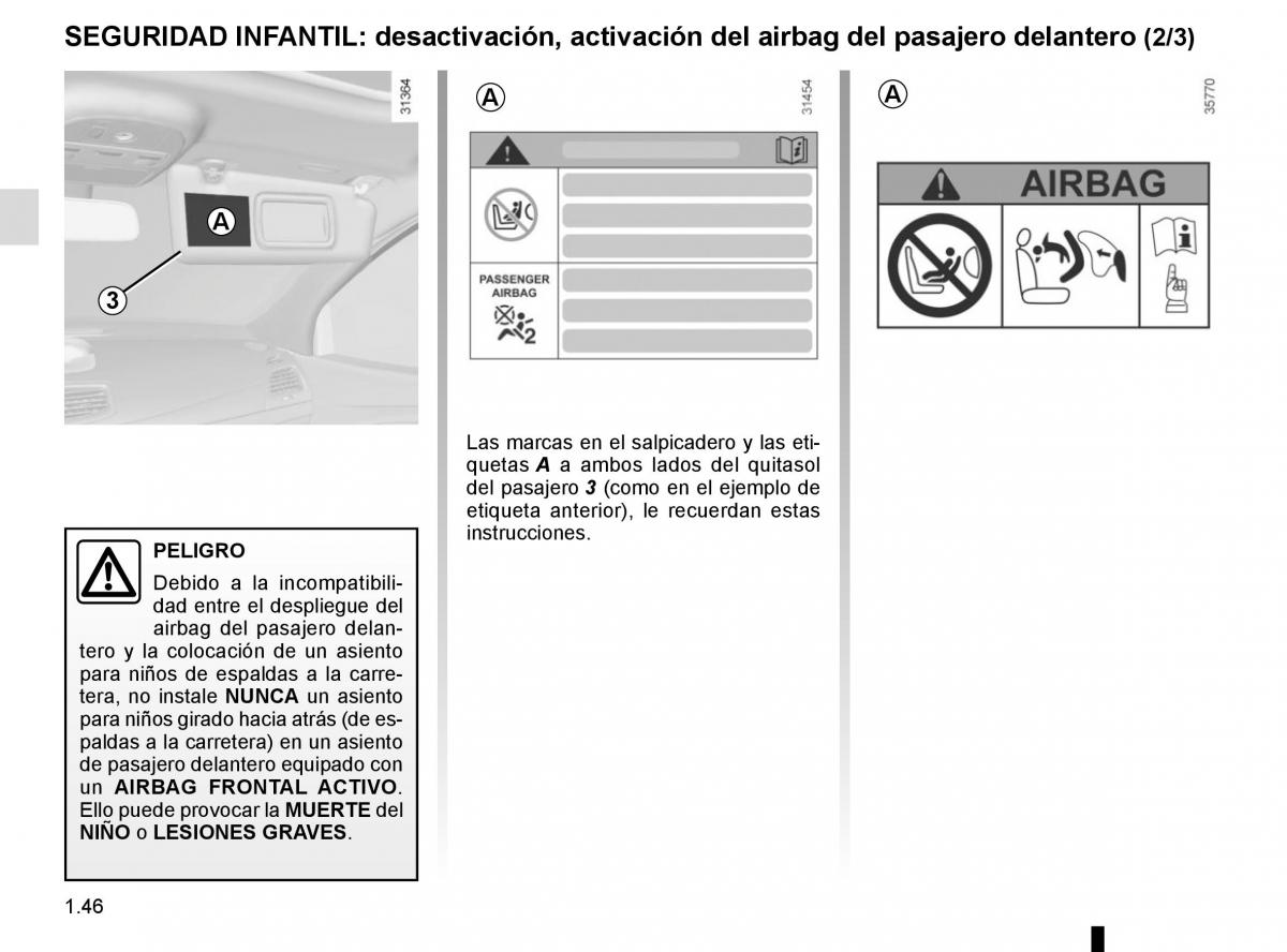 Renault Fluence manual del propietario / page 52