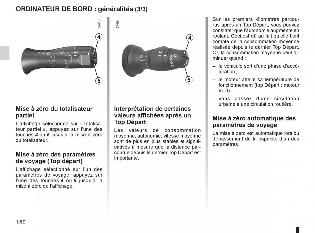 Renault Fluence manuel du proprietaire / page 62