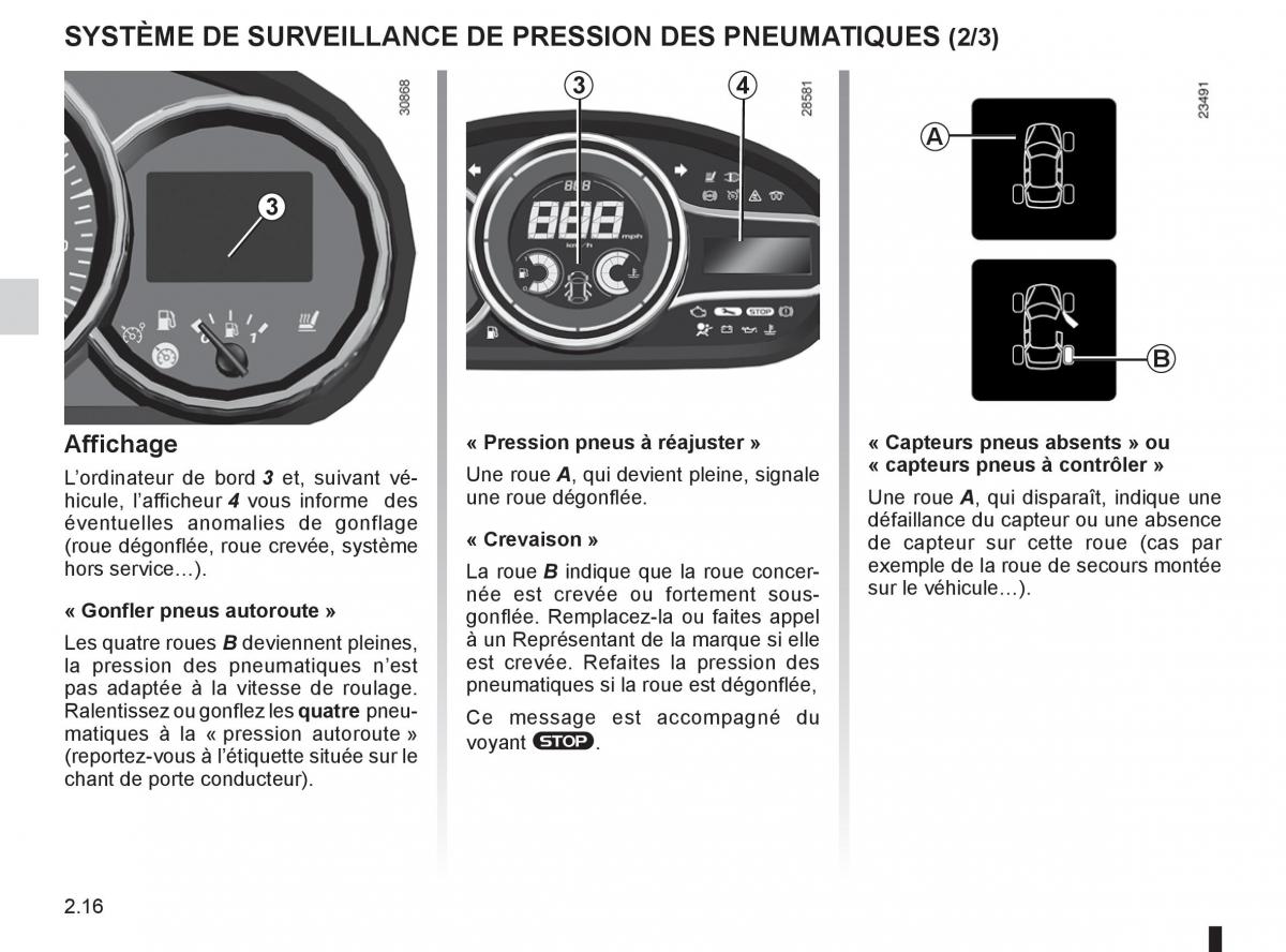 Renault Fluence manuel du proprietaire / page 102