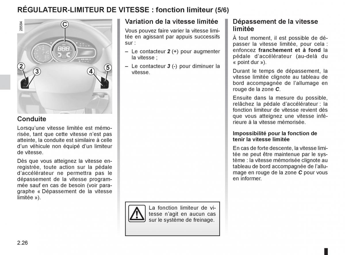 Renault Fluence manuel du proprietaire / page 112