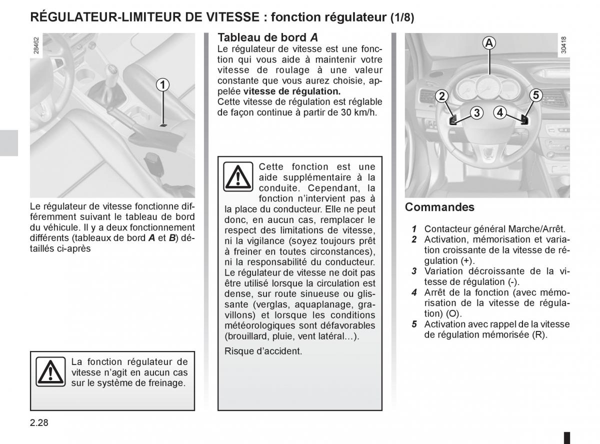 Renault Fluence manuel du proprietaire / page 114