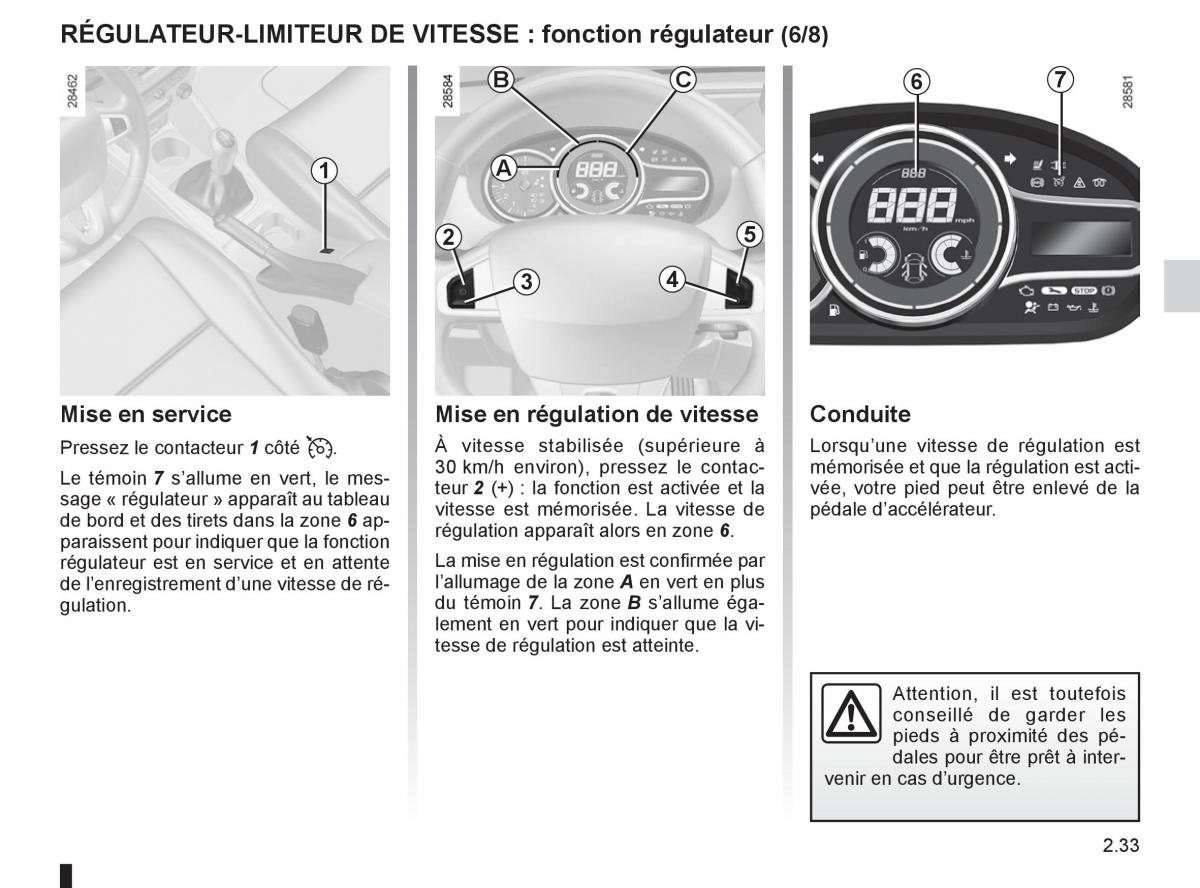 Renault Fluence manuel du proprietaire / page 119