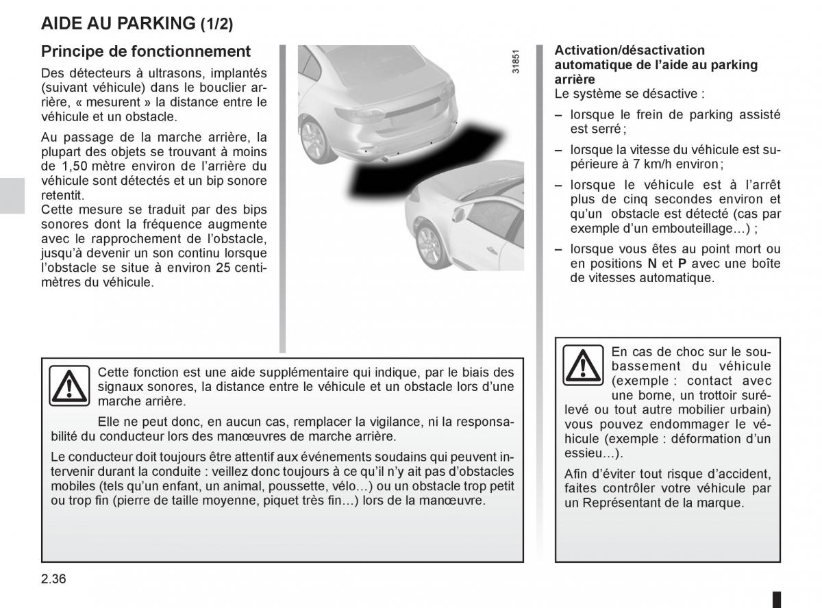 Renault Fluence manuel du proprietaire / page 122