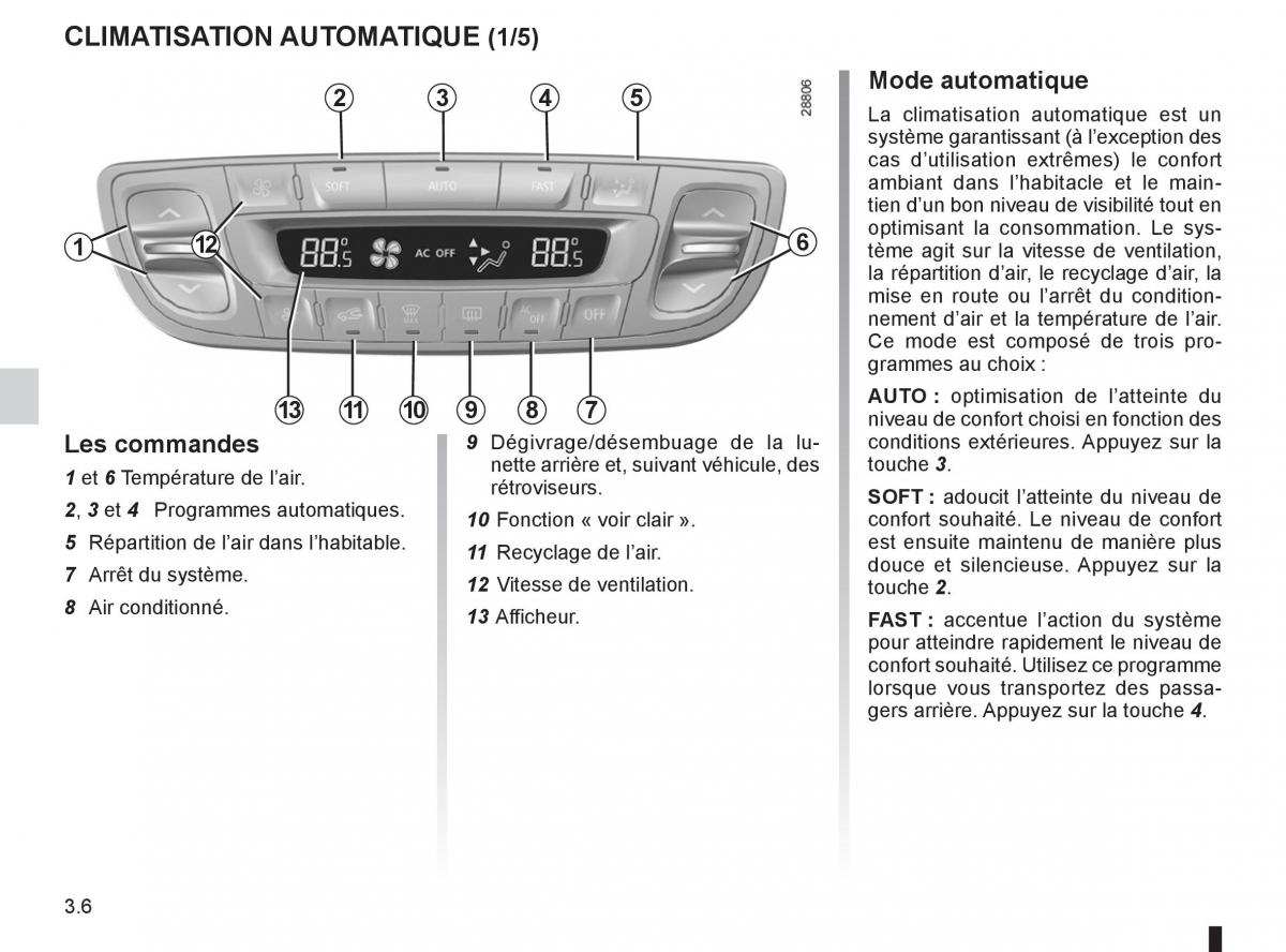 Renault Fluence manuel du proprietaire / page 132