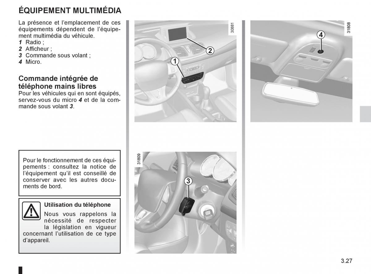 Renault Fluence manuel du proprietaire / page 153