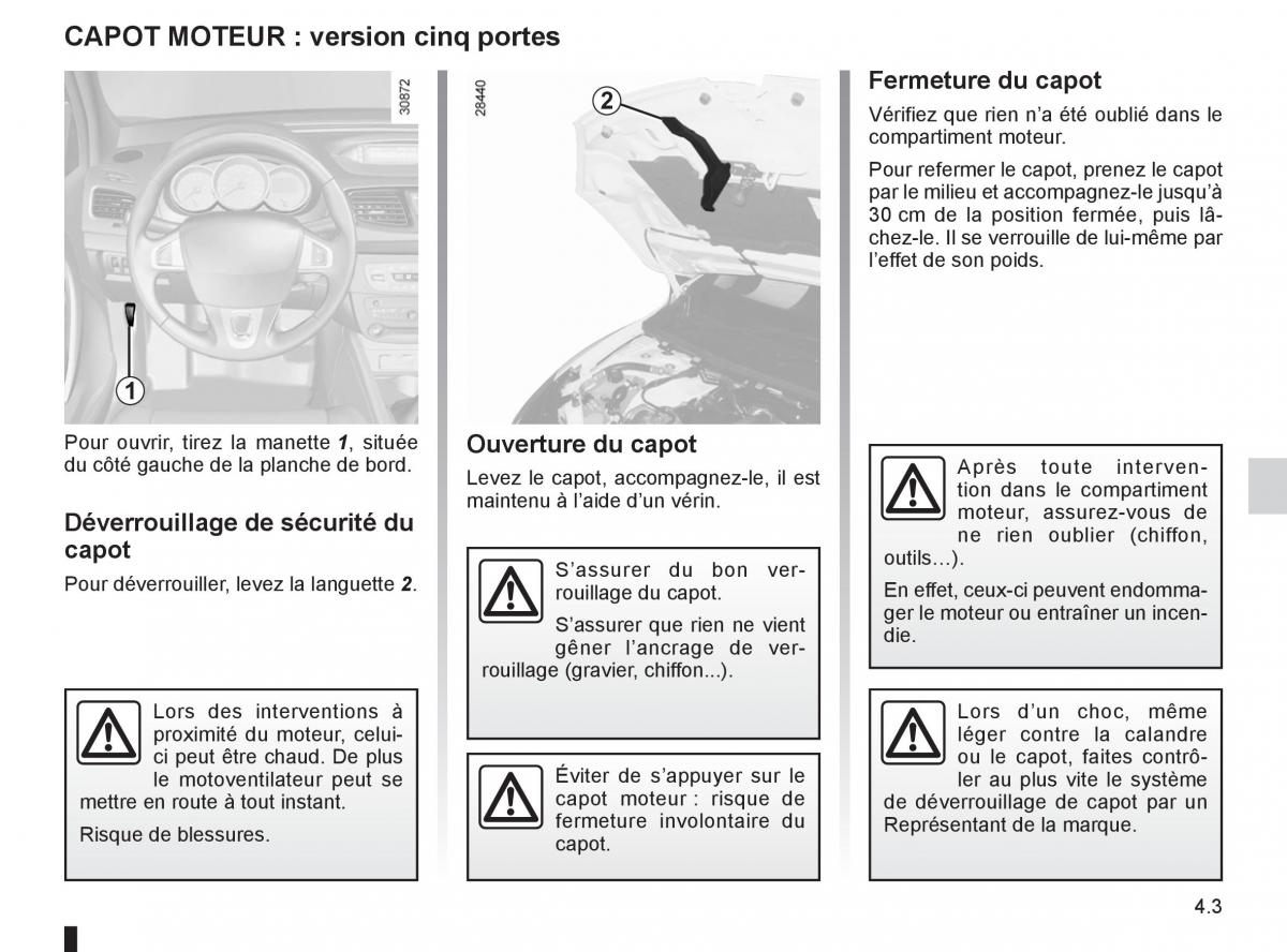 Renault Fluence manuel du proprietaire / page 157