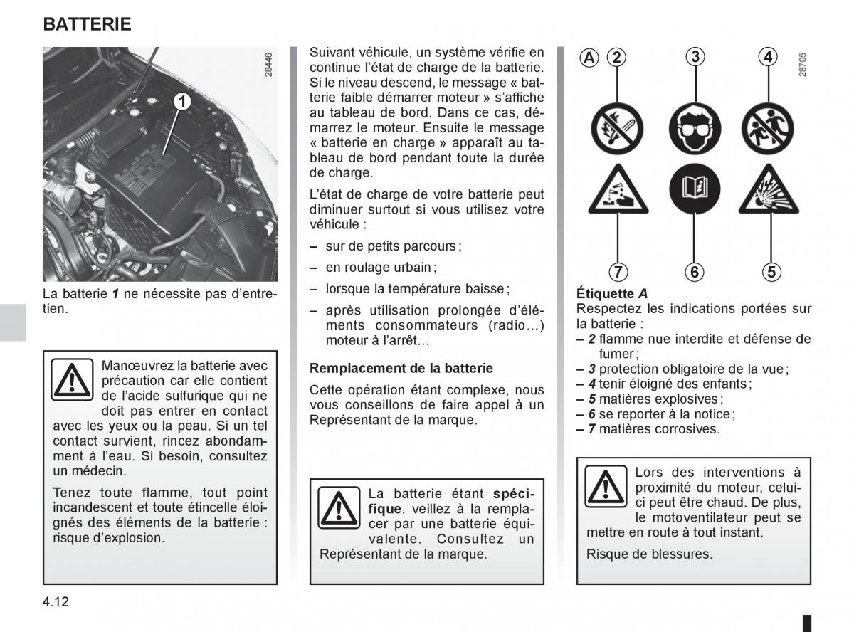 Renault Fluence manuel du proprietaire / page 166