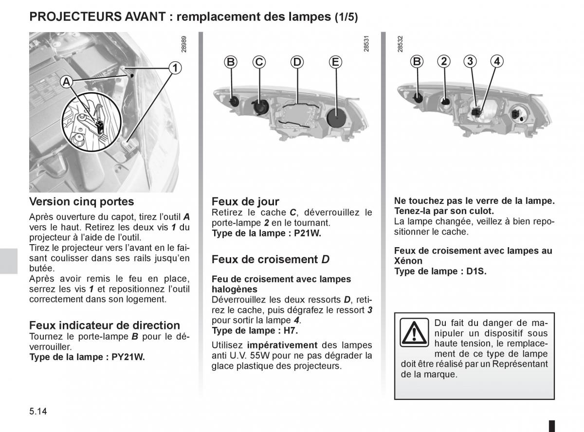 Renault Fluence manuel du proprietaire / page 184