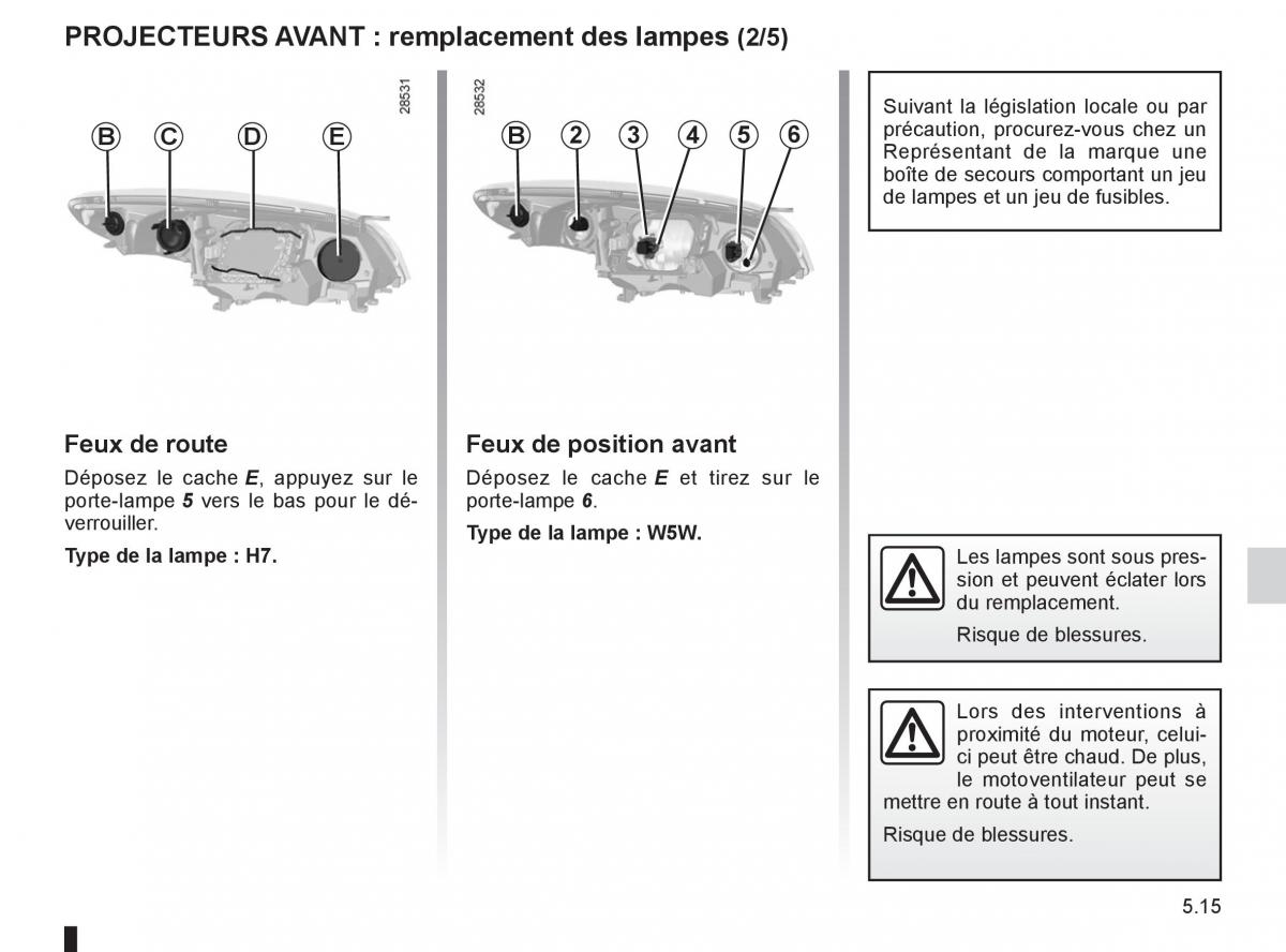 Renault Fluence manuel du proprietaire / page 185