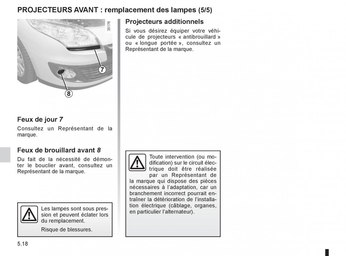 Renault Fluence manuel du proprietaire / page 188