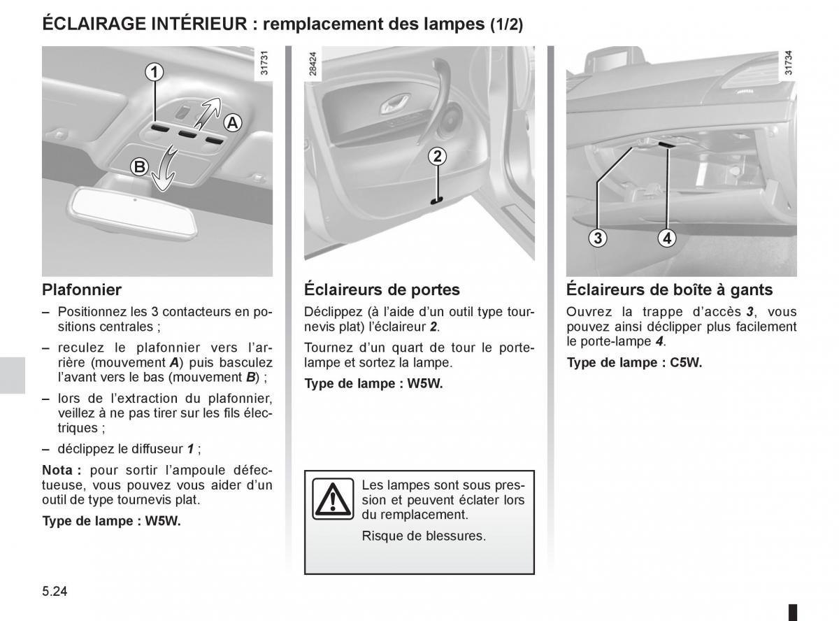 Renault Fluence manuel du proprietaire / page 194