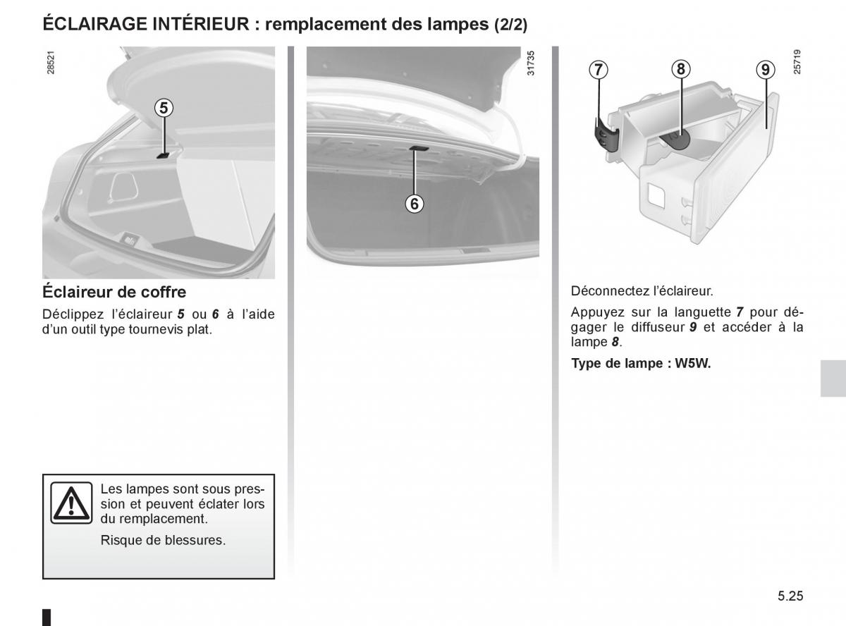 Renault Fluence manuel du proprietaire / page 195