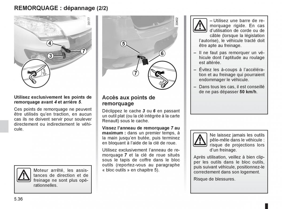 Renault Fluence manuel du proprietaire / page 206