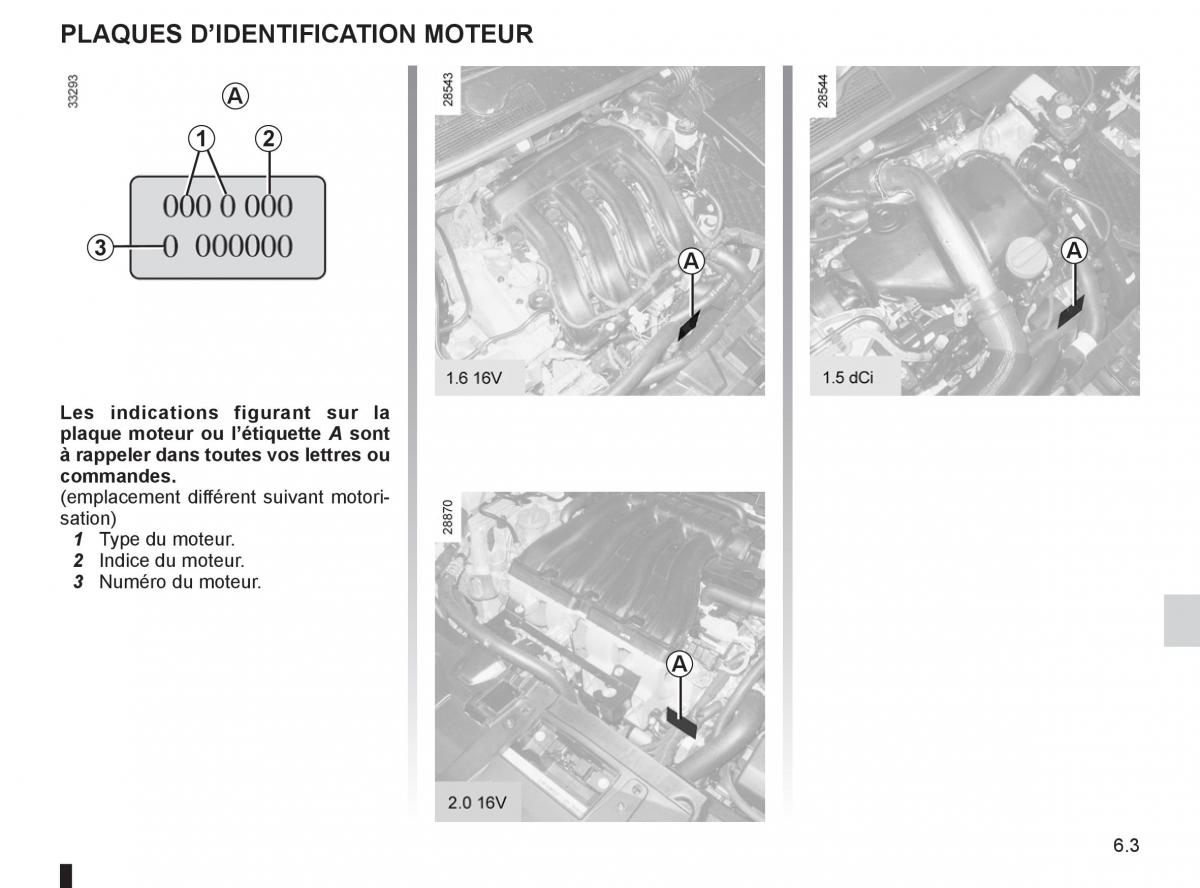 Renault Fluence manuel du proprietaire / page 217