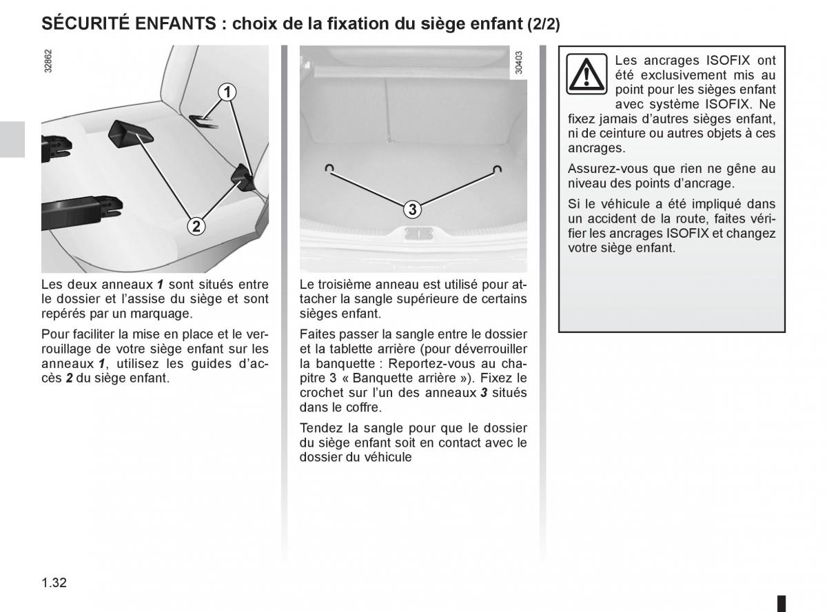 Renault Fluence manuel du proprietaire / page 34