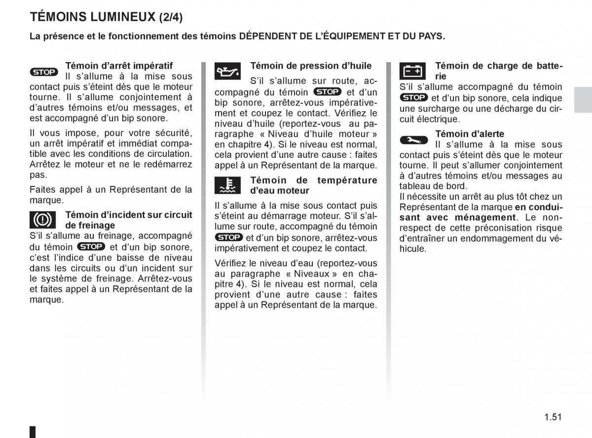 Renault Fluence manuel du proprietaire / page 53