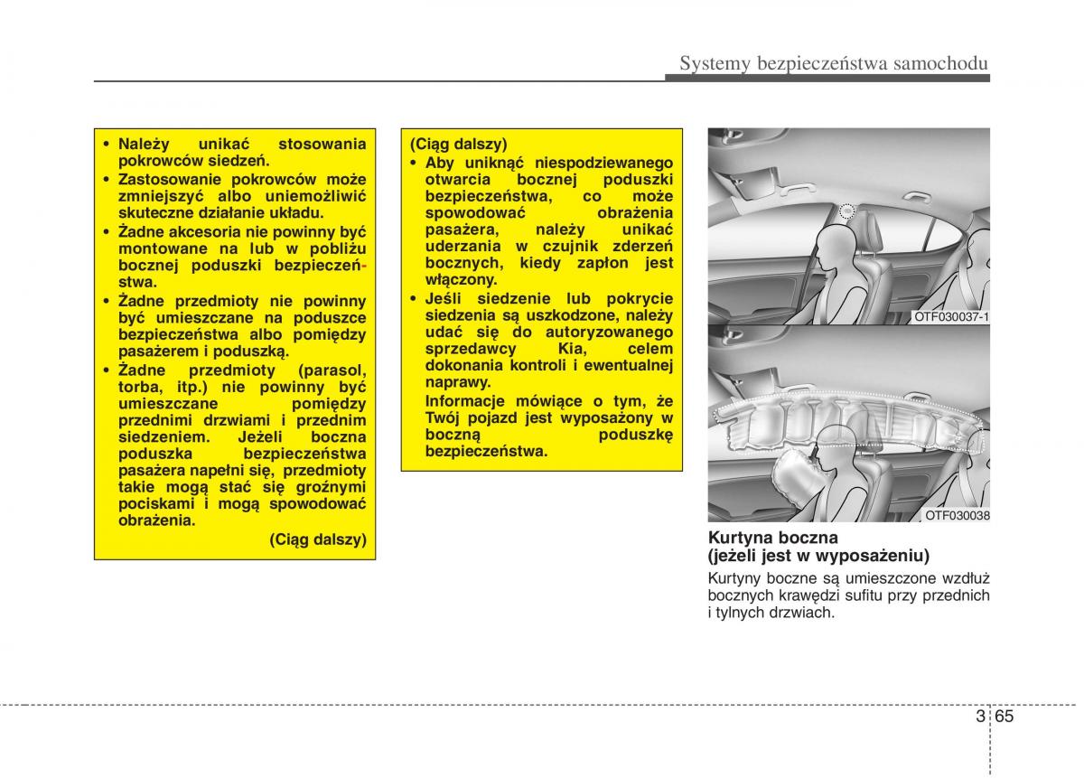 KIA Optima III 3 instrukcja obslugi / page 78