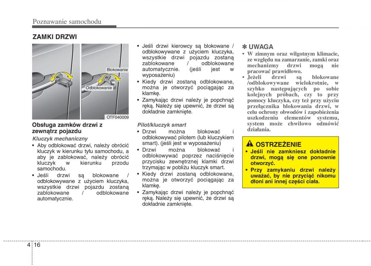 KIA Optima III 3 instrukcja obslugi / page 104