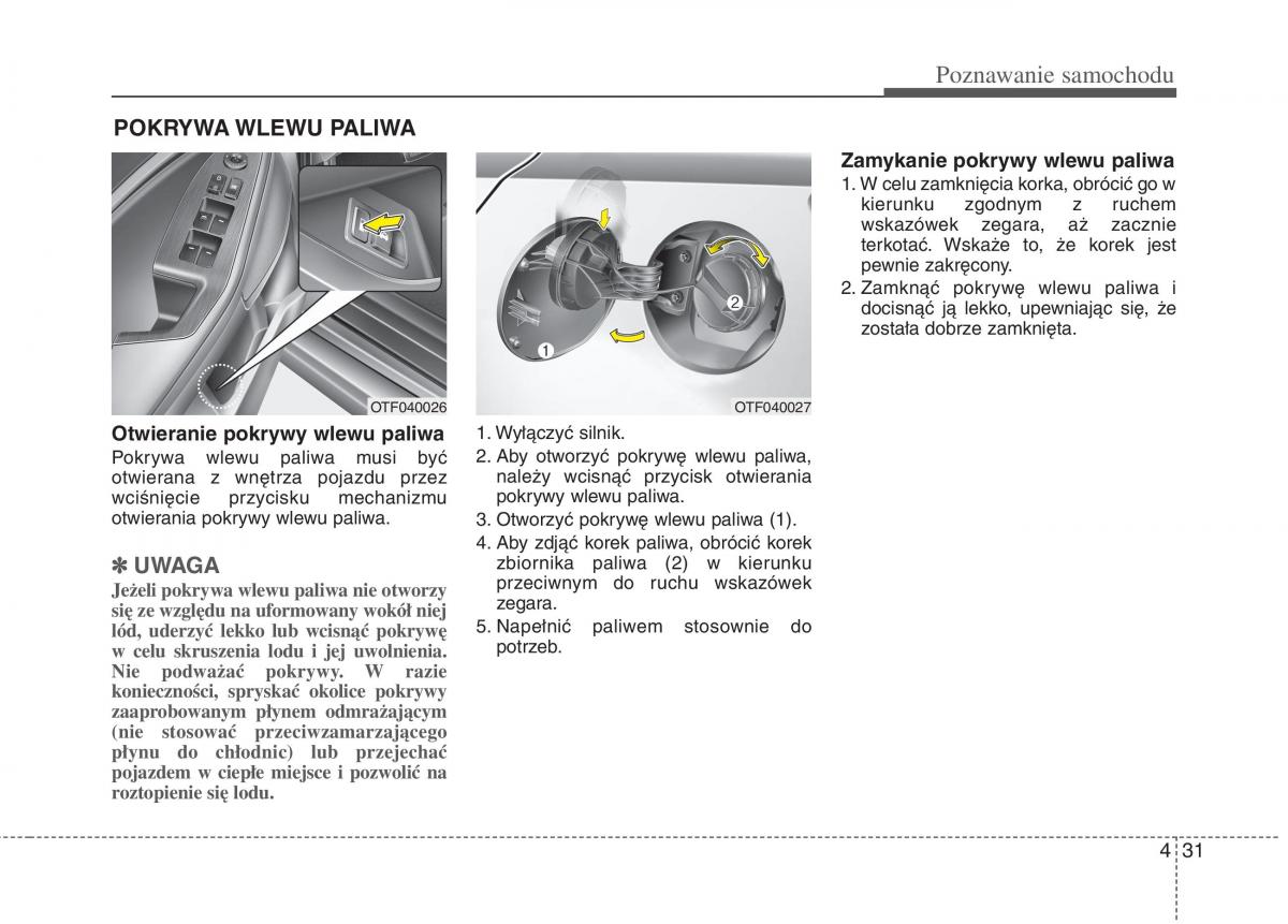 KIA Optima III 3 instrukcja obslugi / page 119