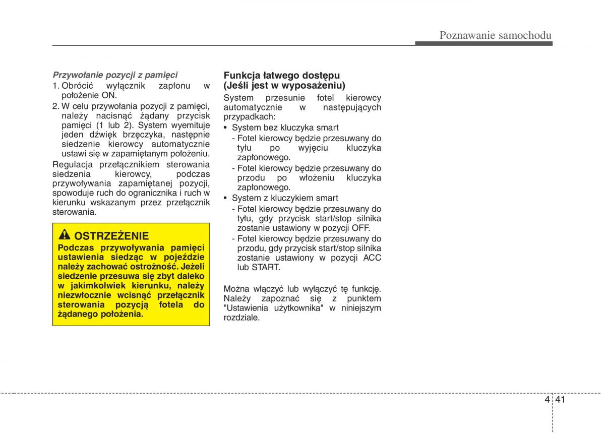 KIA Optima III 3 instrukcja obslugi / page 129