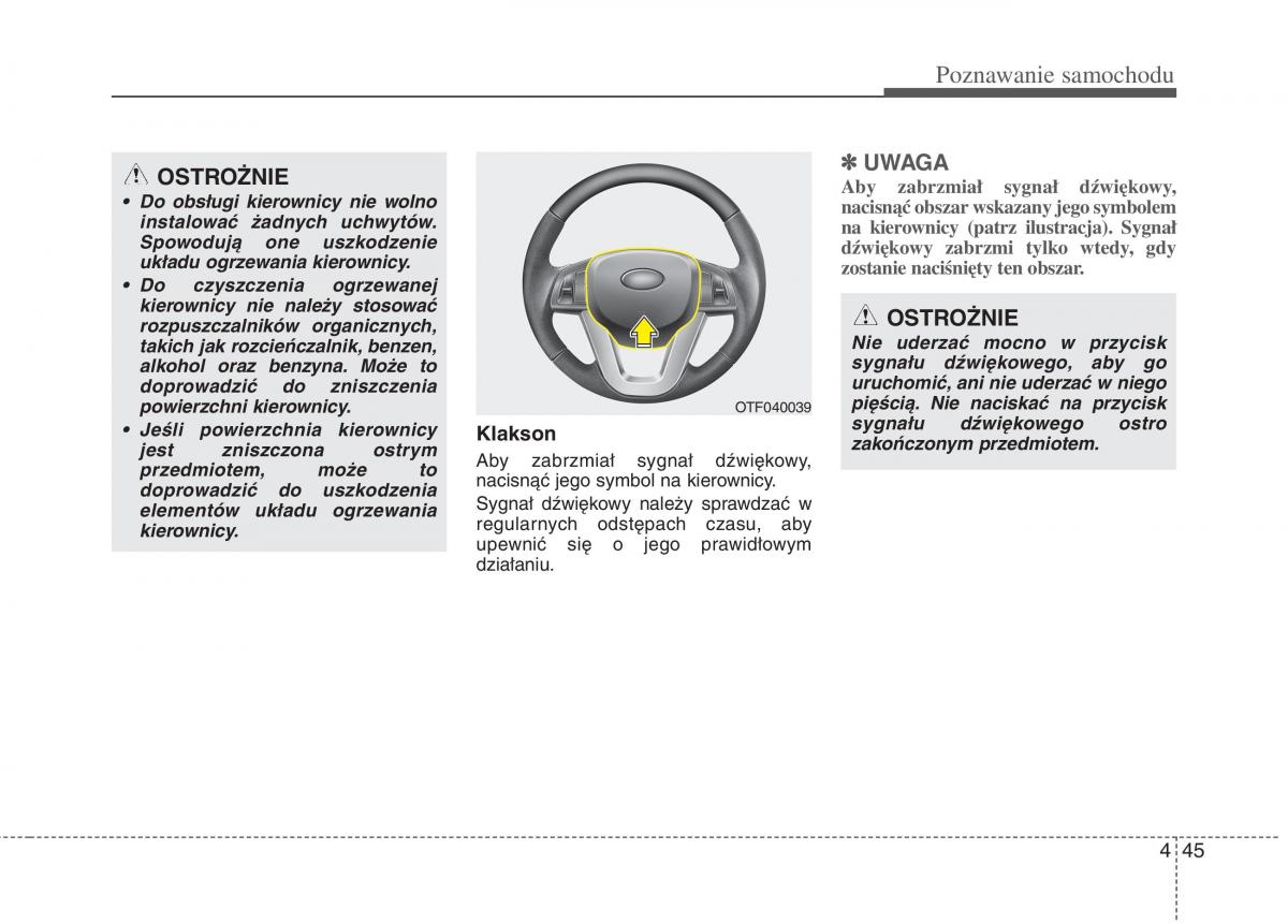 KIA Optima III 3 instrukcja obslugi / page 133