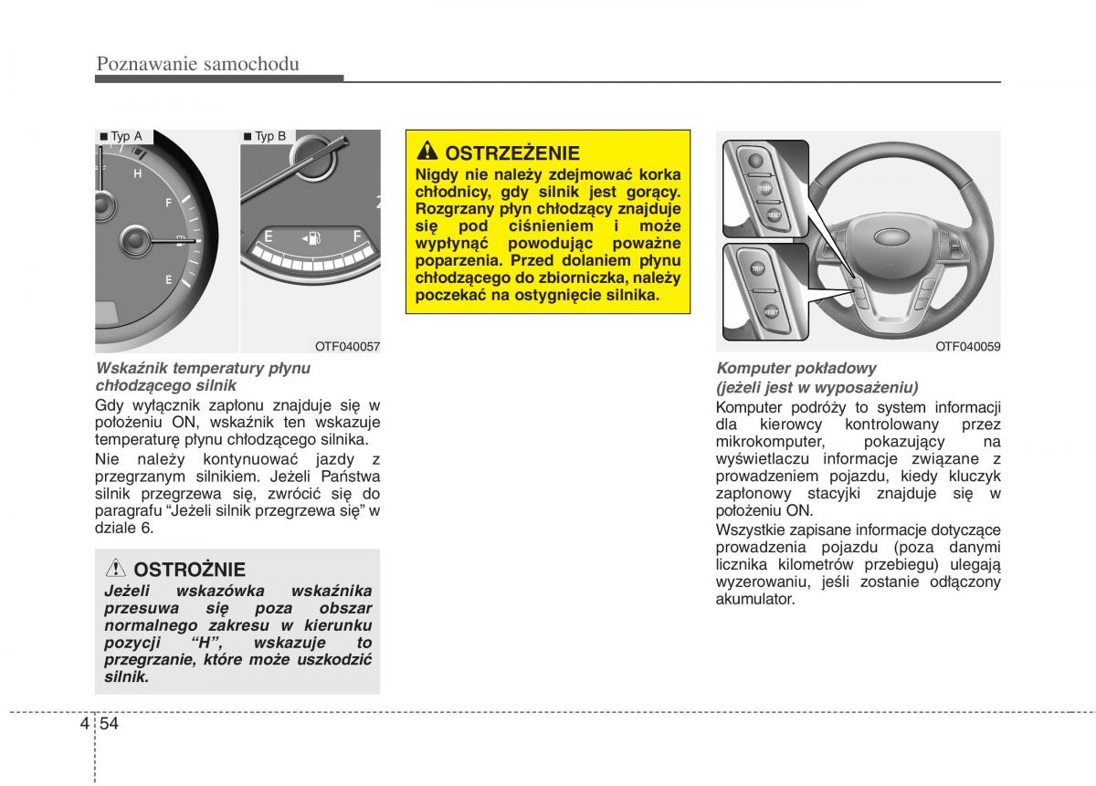 KIA Optima III 3 instrukcja obslugi / page 142