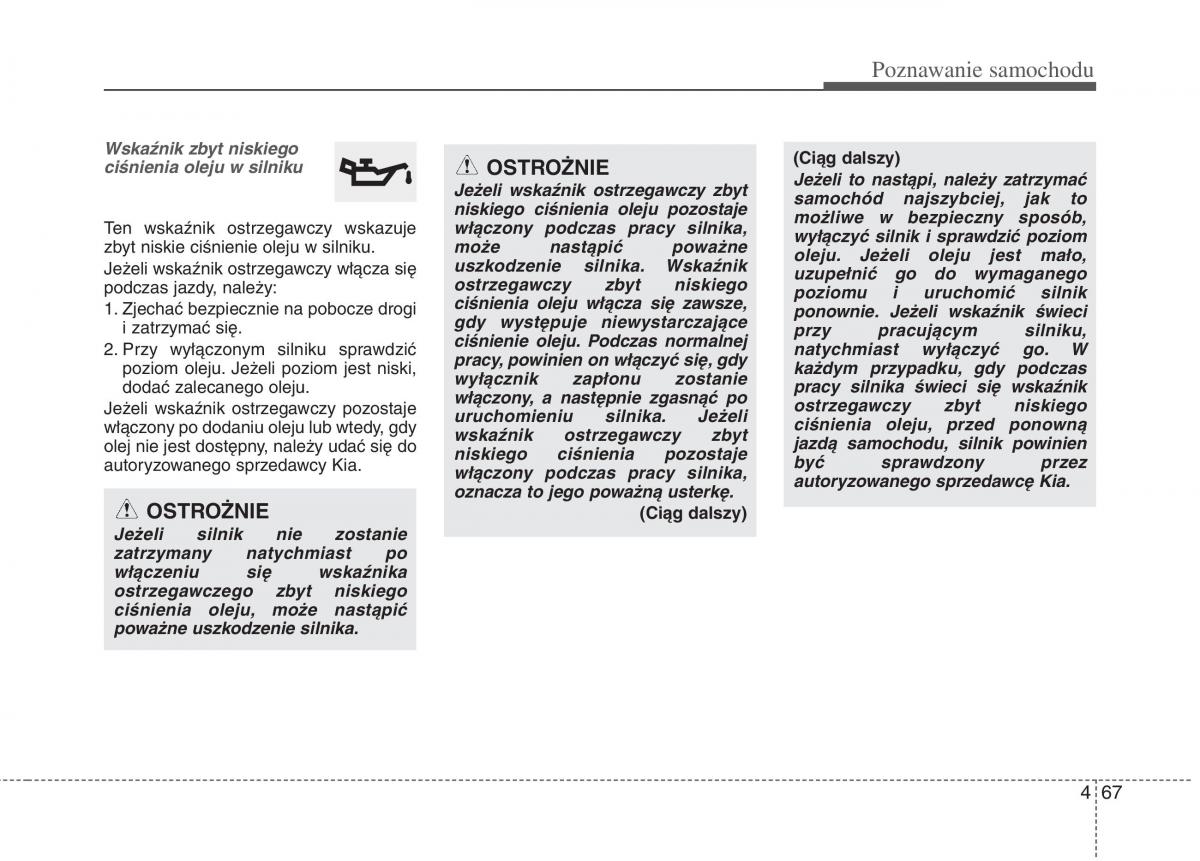 KIA Optima III 3 instrukcja obslugi / page 155