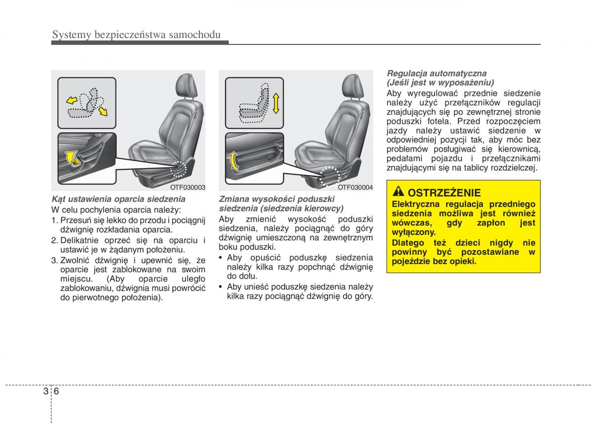 KIA Optima III 3 instrukcja obslugi / page 19