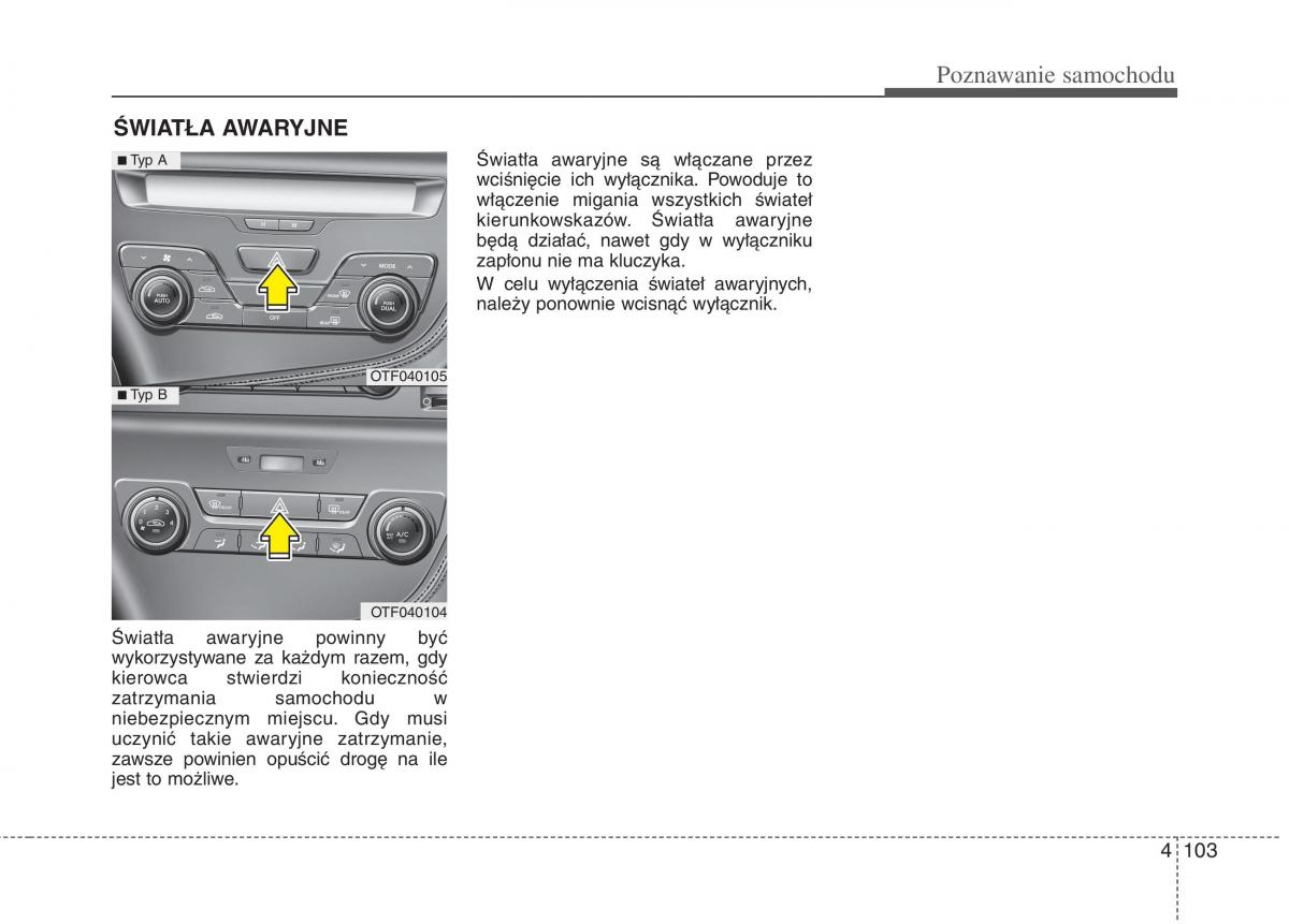 KIA Optima III 3 instrukcja obslugi / page 191